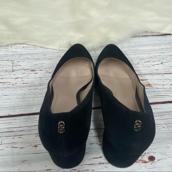Cole Han grand zeros black suede pumps size 8B - Picture 5 of 12